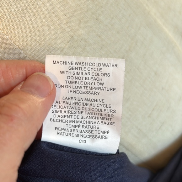 Luxology Women’s Large Navy Formal Pantsuit - Picture 10 of 11